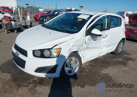 2016 Chevrolet Sonic Ls Auto из США, поврежденный, VIN 1G1JA6SH9G4155570